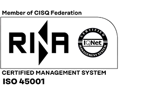 RINA ISO 45001 certification mark