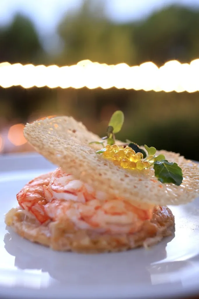 monxos-catering-barcelona-tartar-gambes-cruixent Tàrtar de gambes amb cruixent